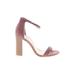 Charlotte Russe Heels: Burgundy Shoes - Women's Size 8