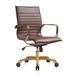 Orren Ellis Sorrells Vinyl Conference Chair Upholstered in Pink/Brown | Wayfair 3924195D22AD4CDD9D04451162F70CC3