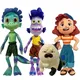 Disney Pixar Film Luca Alberto Meer Monster Plüsch tier 17-43cm Cartoon Katze lila Mädchen