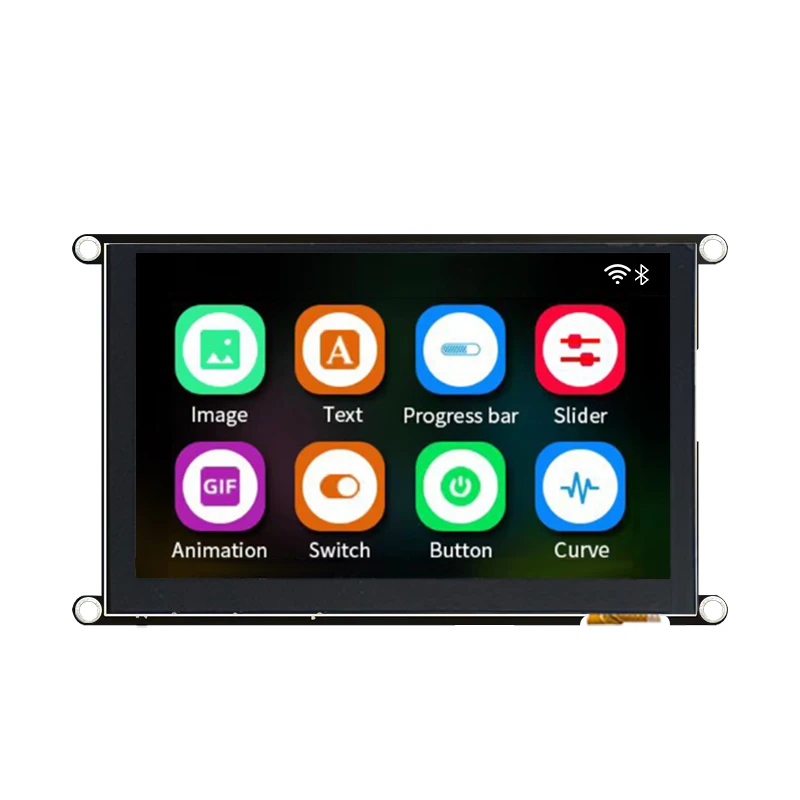 Guition ESP32S3 8M PSRAM 16M FLASH 5-Zoll IPS 800*480 High-Definition-LCD-Anzeigemodul Kapazitive Touch mit WIFI und Bluetooth Image
