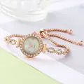 Frauen Armband Uhr Mujer Golden Relojes kleines Zifferblatt Quarz Freizeit beliebte Armbanduhr