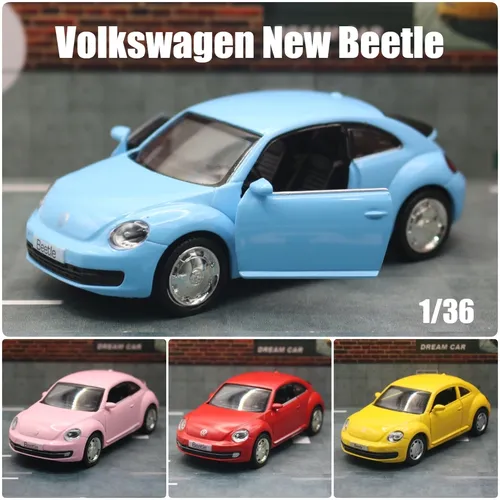 1/36 Volkswagen neue Käfer Limousine Spielzeug auto für Kinder rmz Stadt Druckguss Fahrzeug Miniatur