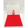 Taoist printing pad red large printing pad red ink pad sponge printing pad aluminum box