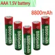 AAA battery 8800 mah rechargeable battery AAA 1.5 V 8800 mah Rechargeable Alcalinas drummey