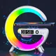 Multifunction Bluetooth Speaker TF RGB Night Light 15W Wireless Charger Stand for iPhone Samsung