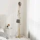 Luxury Coat Rack Floor Standing Metal Frame Coat Hanger For Living Room Bedroom Clothes Storage