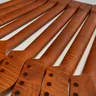22 Frets Roasted Maple Guitar Neck Matte For Fende ST/TL Style with Maple Fingerboard Electric