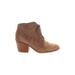 Sofft Ankle Boots: Brown Shoes - Women's Size 10