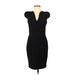 French Connection Cocktail Dress: Black Dresses - Women's Size 8