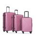 Hardside Expandable Carry On Luggage with 2 Hooks, Spinner Wheels & TSA Lock, Durable Suitcase Rolling Luggage Set of 3