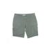 Old Navy Shorts: Gray Solid Bottoms - Women's Size 4