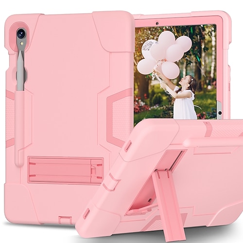 Tablette Hüllenabdeckung Für Samsung Galaxy Tab A9 8.7 S9 11 inch S9 Plus 12.4 A8 10.5'' A7 Lite 8.7'' A7 A 8,4 A 8.0 A9 Plus 11 Griff mit verstellbarem Ständer Stoßresistent PC Silikon Image