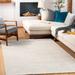 Eaglehawk 7'10" x 10' Modern Cream/Light Gray/Charcoal/Light Beige/Medium Gray/Peach Area Rug - Hauteloom