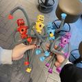 Saugnapf Vielfalt Roboter Cartoon Niedlichen Tier Teleskop Rohr Dekompression Sensorischen Komfort Spielzeug Rohr Kinder Vent