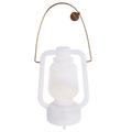 Lampe de table en plastique blanc
