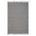 NAAR GUROS 7 9 x10 Area Rugs GREY/WHITE/Geometric Accent Power Loom Machine -Crafted Indoor Door Mat Non-Slip and Non-Shedding Throw Rug for Home Bedroom Kitchen Floor Bathroom Dining and Office