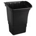 Rubbermaid Commercial RCP 3353-88 BLA Optional Utility Cart Refuse/Utility Bin Rectangular 8 gal. Black