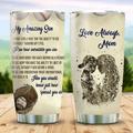 Watercolor Tumbler 20oz Stainless Steel Insulated Tumblers Coffee Travel Mug Cup Gift for Birthday Mother's Day gift