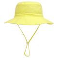 Children's Sun Protection Beach Hat Spring And Summer Boys And Girls Wide Brimmed Breathable Outdoor Fisherman Hat