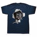 Animal French Bulldog T-shirt Print Street Style T-shirt For Couple's Men's Women's Adults' Hot Stamping Casual Daily