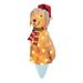 2D Light Up Christmas Rooster Garden Decor Acrylic Rooster Dogs Reindeer Garden Stake With Lights Yard Decor Garden Statue Realistic Garden Sculpture For Backyard Lands