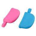 2 Pcs Silicone Oven Gloves Pot Handle Covers Kitchen Utensil Fondue Accessories Oven Grab Mitts Bowl Clip Silicone Grips