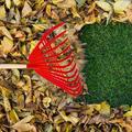 Lmueinov Plastic Rake Thickened Raking Grass Rake Agricultural Rubber Rake Withered Leaves Rake Rake Leaf Rake Leaves Rake Iron Rake Gardening Tools On Clearance