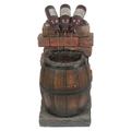 Tantouec Resin Wine Bottle And Barrel Outdoor Fountains Outdoor Garden Decoration Sculptures & Statues Garden Sculptures & Statues