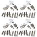Cabinet Pegs for Shelves Bookshelf Nails Wardrobe Supporting Partitions Furniture Accessories Clips Plastic 80 Pcs