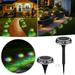 Rvasteizo Solar Ground Lights New In 2024 Water Proof Solar Garden Lights LED Solar Lights Underground Buried Garden Roadway Outdoor Wall Lamp 8LED
