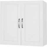 1 FRG231-W White Bathroom Kitchen Wall Cabinet Garage or Laundry Room Wall Storage Cabinet White Stipple Linen Tower Bath Cabinet Cabinet with Shelf