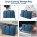 Wozhidaoke Kitchen Organizers And Storage Waterproof Thickened Storage Bag Folding Storage Bag Under Bed Storage Bag Bedding Tote Bag Desk Organizers And Storage Blue 30*36*4 Blue