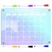 Refrigerator Magnet Board for Wall Office and Supplies Office Supllies Clear Message Board Magnetic Plan Board