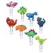 8 Pcs Dinosaur Bookmark Paper Clips for Office Marking Bookmarked Bookmarkers Small Paperclips Decorative