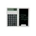 Holloyiver Calculator 12-Digit Large Display Office Desk Calcultors with Erasable Writing Table Solar and Battery Dual Power Pocket Desktop Calculator for Basic Financial Home School