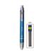 Multicolor Pen 6 in 1 Ballpoint Pen 5 Colors Ball Pens Refill and 0.5mm Mechanical Pencil Lead Office School Korean Stationery 1pcs Blue