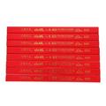 Zonh 48 Pcs Carpenter Marker Pencils Carpenter Pencils Red Colored Pencils Wood Drafting Pencil Woodworking Marker