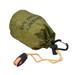 Yannee Outdoor Emergency Sleeping Bag Emergency Thermal Waterproof Sleeping Storage Bag Camping Sack Survival Green