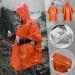 Hiking Hiking Gear Outdoor Cold Protection Warmth Preservation Emergency Raincoat Portable Pe Aluminum Film Emergency Raincoat Outdoor Demand For Growth Type Raincoat Clearance