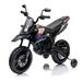 imerelez 12V Electric Kid Ride On motorcycle Apulia Licensed motorcycle for Kids Battery Powered Kids Ride-on motorcycle Blue 2 Wheels Motorized Vehicles Children Toys LED Headlights