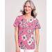 Blair Women's Essential Knit Tab Button Top - Pink - M - Misses
