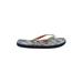 Vera Bradley Flip Flops: Gray Shoes - Women's Size 7 - Open Toe