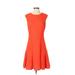 Donna Morgan Cocktail Dress: Orange Dresses - Women's Size 4