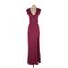 Splendid Casual Dress - Maxi: Burgundy Dresses - Women's Size X-Small