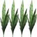 4 Pcs Artificial Plants 30 Sansevieria Snake Plant Plastic Greenery Perfect Faux Agave Plant for Home Office Indoor and Outdoor DâˆšÂ©cor