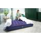 Flocked Airbed with Optional Electric Air Pump, Single,With Electric Air Pump