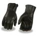 Milwaukee Leather MG7575 Men s Black Premium Leather Long Wrist Gloves with Zipper Top 2X-Large