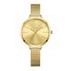 Gamages Of London Spectacle Swiss Quartz Ladies Diamond Set Watch in Gold Champagne