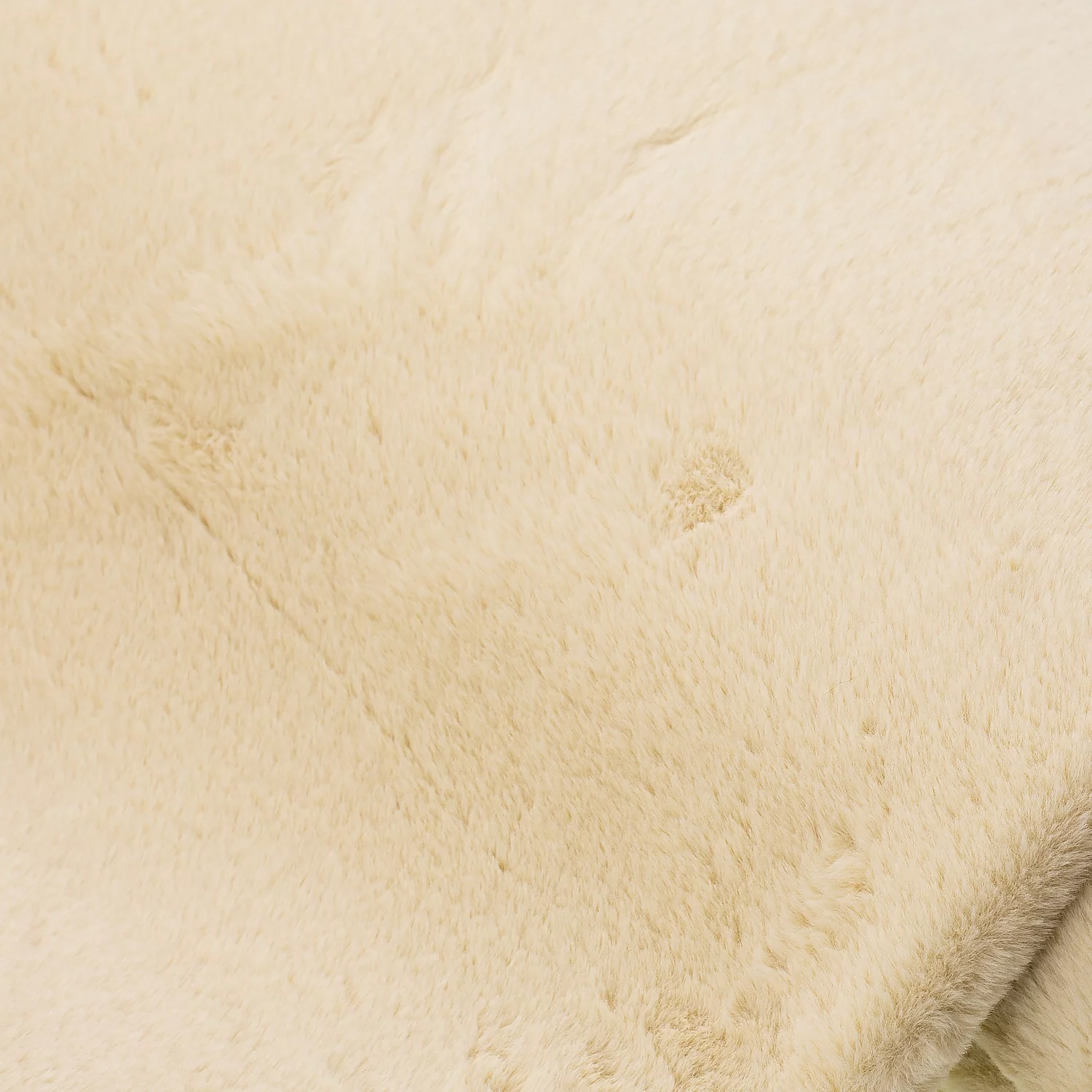 Plüschstoff Pia, natur