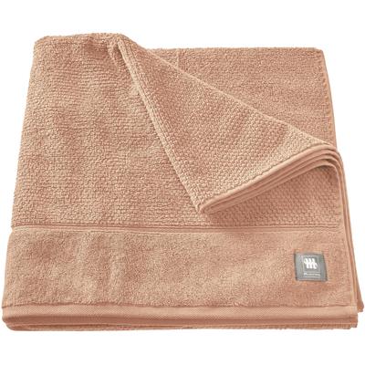 Badetuch MUSTERRING "Solid", grau (kit), B:80cm L:160cm, Frottee, Baumwolle, Handtücher (Packung), hautschmeichelnde Airtouch Qualität Image